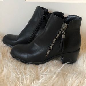 Black booties
